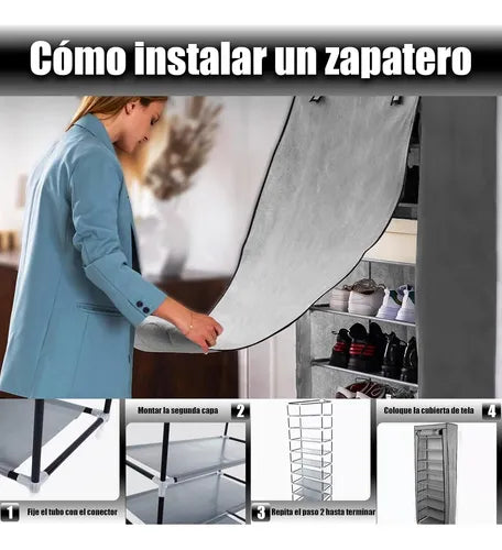 Zapatera Organizador Vertical
