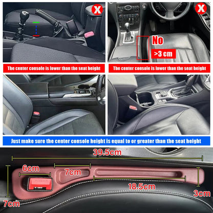 Separadores de asiento (coche)- separador y estuche- 1 par