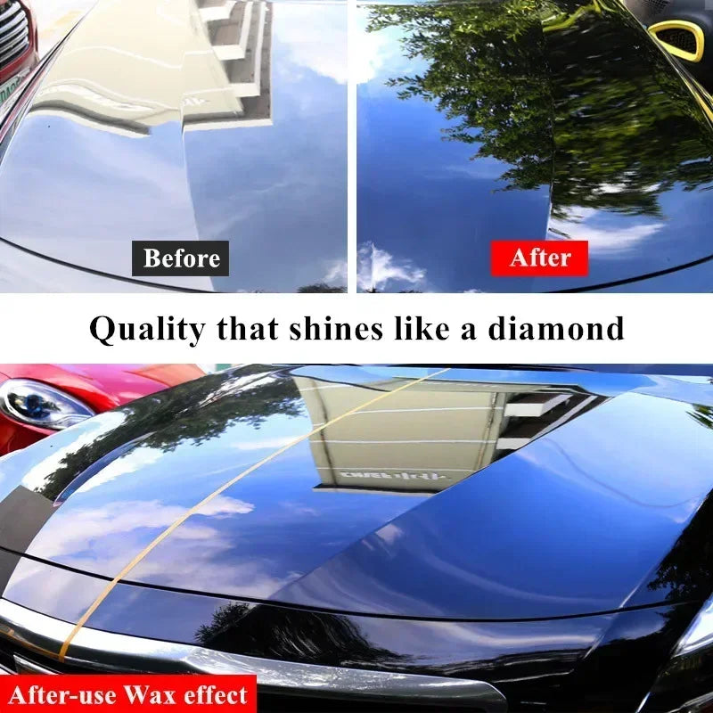 Cera revestimiento para coche, capa brillante que cubre la pintura de tu auto, impermeable - Car wax coating, a glossy layer that covers your car's paint, waterproof