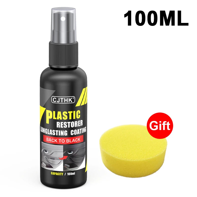 Renovador/Restaurador de plástico para auto, revestimiento duradero-Plastic Restorer/Refiner for Cars, Durable Coating