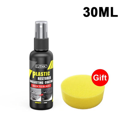 Renovador/Restaurador de plástico para auto, revestimiento duradero-Plastic Restorer/Refiner for Cars, Durable Coating