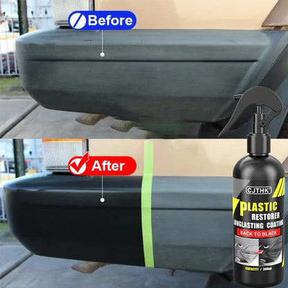 Renovador/Restaurador de plástico para auto, revestimiento duradero-Plastic Restorer/Refiner for Cars, Durable Coating