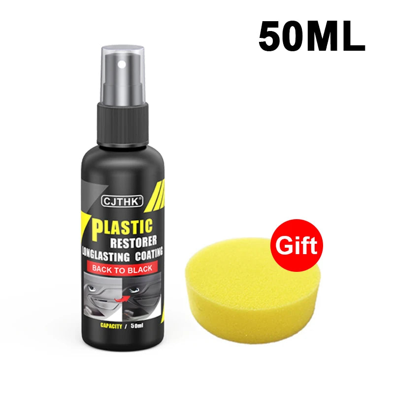 Renovador/Restaurador de plástico para auto, revestimiento duradero-Plastic Restorer/Refiner for Cars, Durable Coating