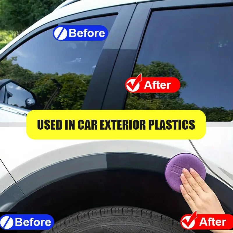 Renovador/Restaurador de plástico para auto, revestimiento duradero-Plastic Restorer/Refiner for Cars, Durable Coating
