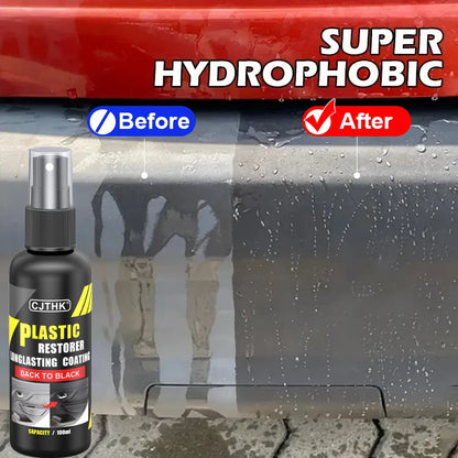 Renovador/Restaurador de plástico para auto, revestimiento duradero-Plastic Restorer/Refiner for Cars, Durable Coating