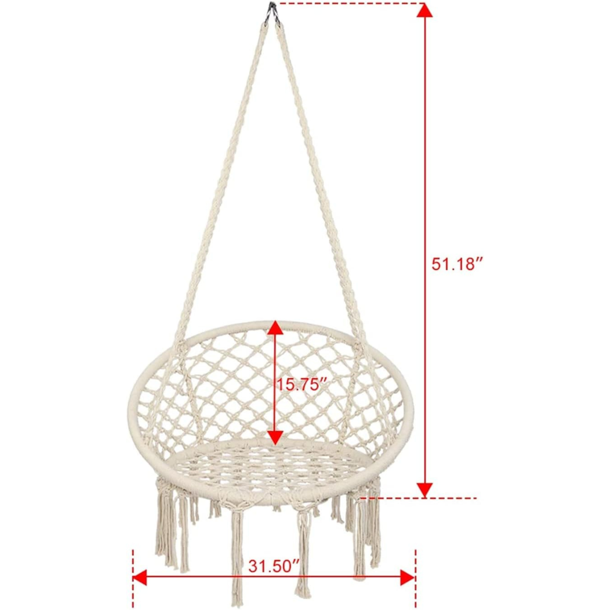 Silla con Forma de Hamaca