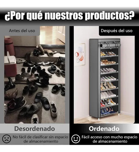 Zapatera Organizador Vertical